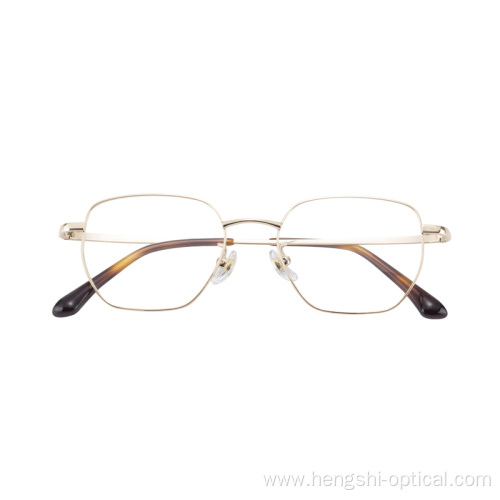 Fashion Design Adult Cheap Eye Glasses Frame Metal Customized Optical Eyeglasses